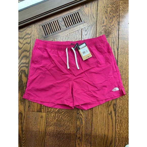 The North Face Men's 5" Action Woven 2.0 Shorts Size SMALL Pink Primrose New - Picture 1 of 6